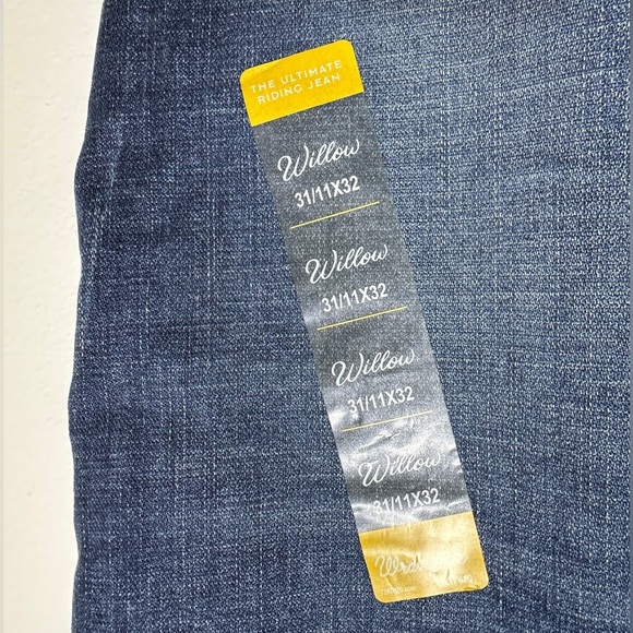 Wrangler Willow Mid Rise Bootcut Riding Jeans Dark Wash NWT Size 31 (11×32) - Picture 4 of 6